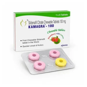 Ajanta Kamagra 100 mg Chewable Tablete